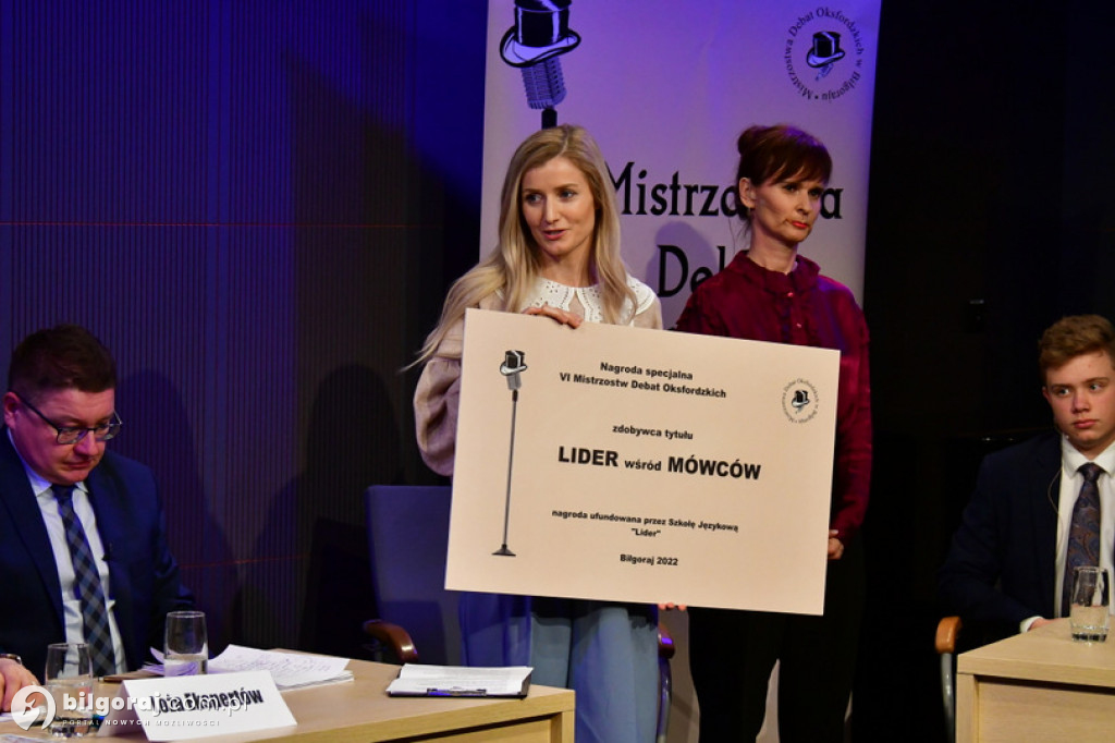 Finał debat oksfordzkich - Biłgoraj 2022