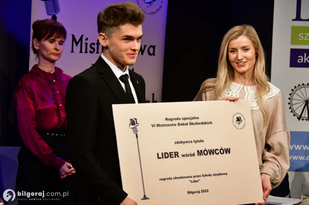 Finał debat oksfordzkich - Biłgoraj 2022