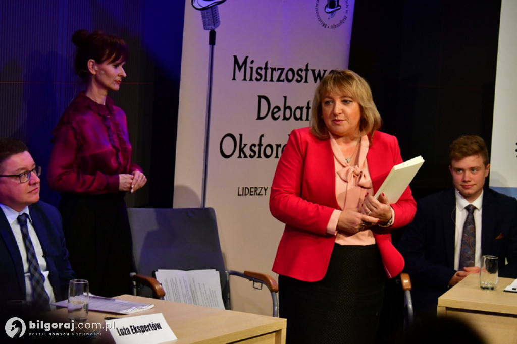 Finał debat oksfordzkich - Biłgoraj 2022