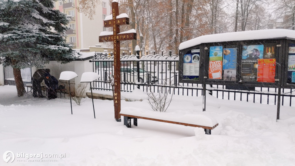 Tak Biłgoraj wygląda w zimowej aurze