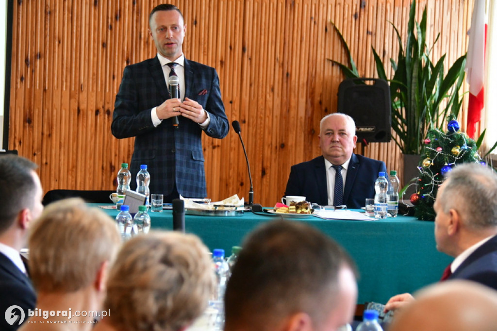 Sesja opłatkowa Rady Gminy Potok Górny - 2022