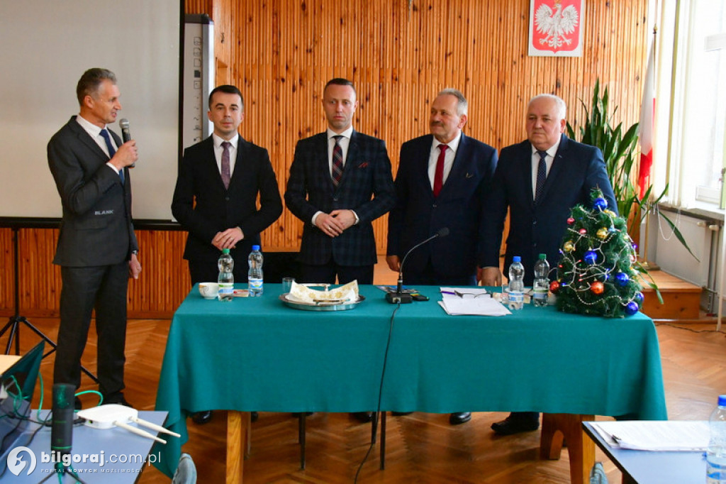 Sesja opłatkowa Rady Gminy Potok Górny - 2022
