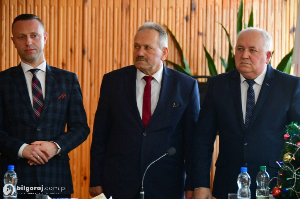 Sesja opłatkowa Rady Gminy Potok Górny - 2022