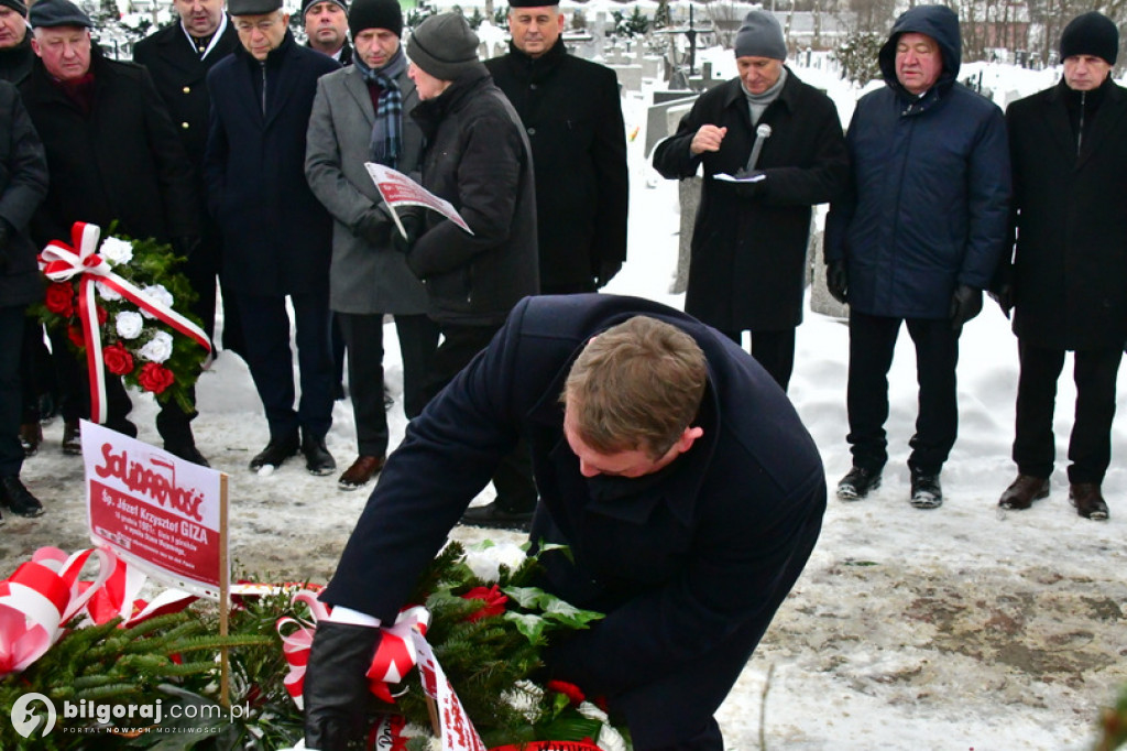Przypomniano ofiarę K. Gizy, zginął z rąk ZOMO