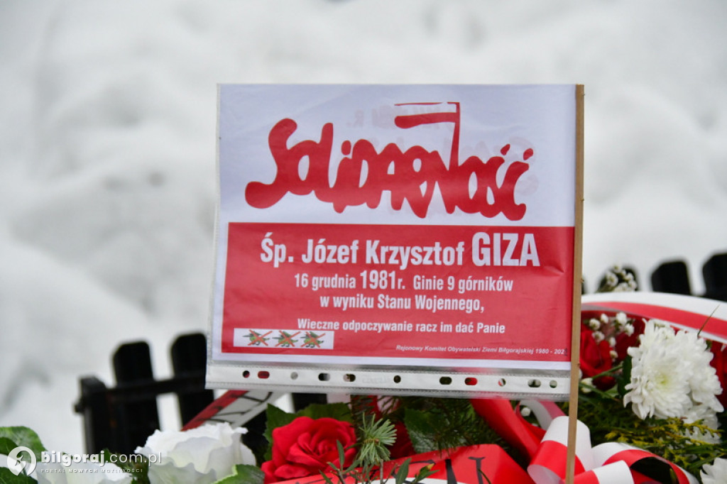 Przypomniano ofiarę K. Gizy, zginął z rąk ZOMO