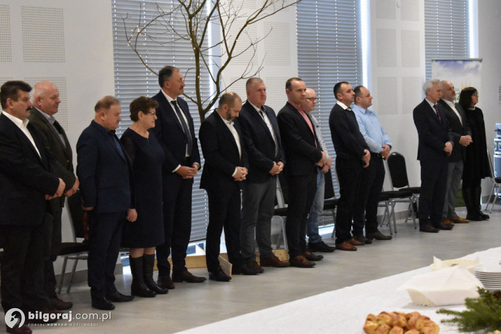 Opłatek radnych, sołtysów i pracowników gminy Księżpol