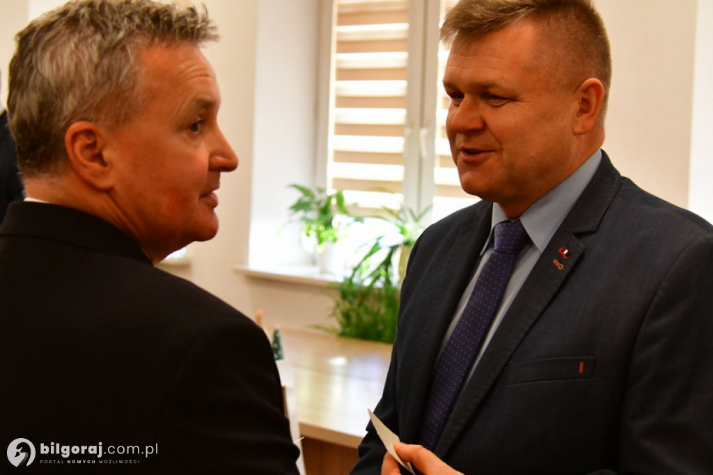Spotkanie opłatkowe w Urzędzie Gminy Biłgoraj