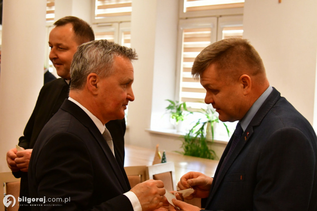 Spotkanie opłatkowe w Urzędzie Gminy Biłgoraj