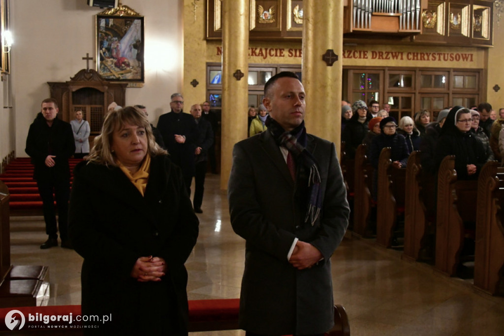 Spotkanie opłatkowe członków i sympatyków PiS w Biłgoraju