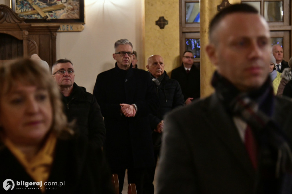 Spotkanie opłatkowe członków i sympatyków PiS w Biłgoraju