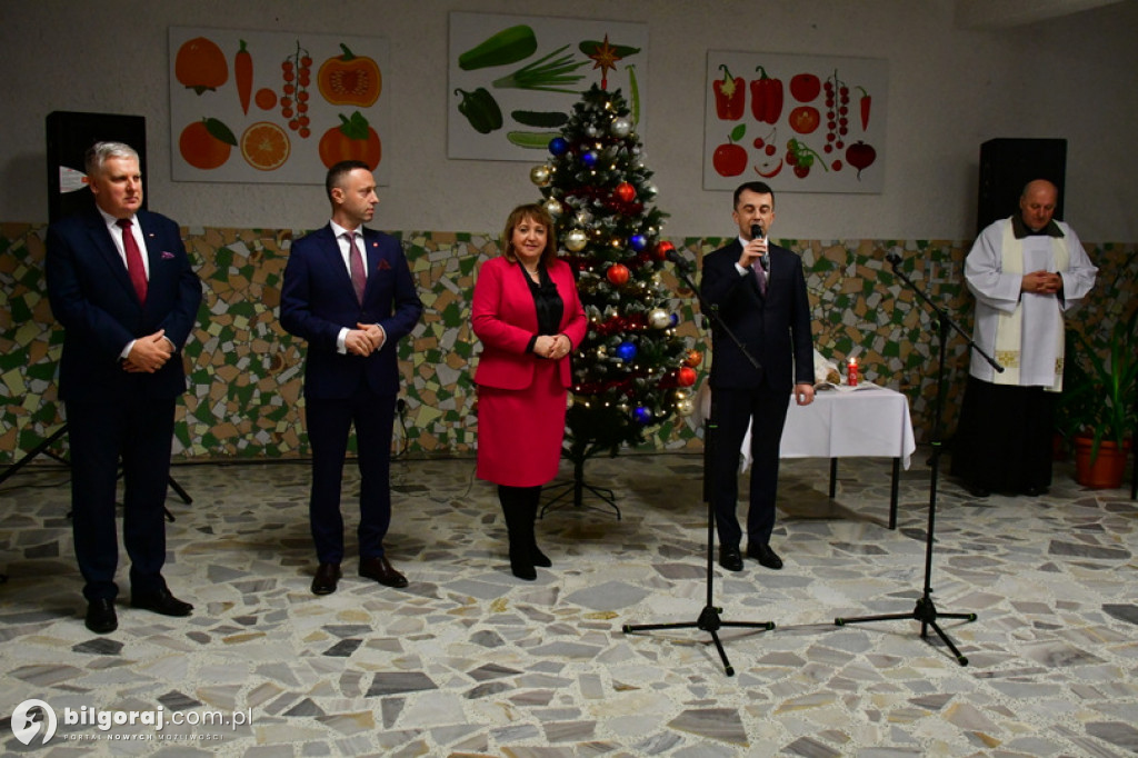 Spotkanie opłatkowe członków i sympatyków PiS w Biłgoraju