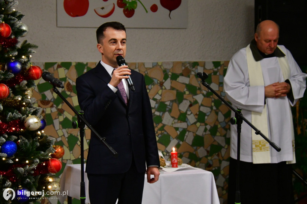 Spotkanie opłatkowe członków i sympatyków PiS w Biłgoraju