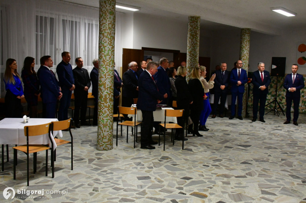 Spotkanie opłatkowe członków i sympatyków PiS w Biłgoraju