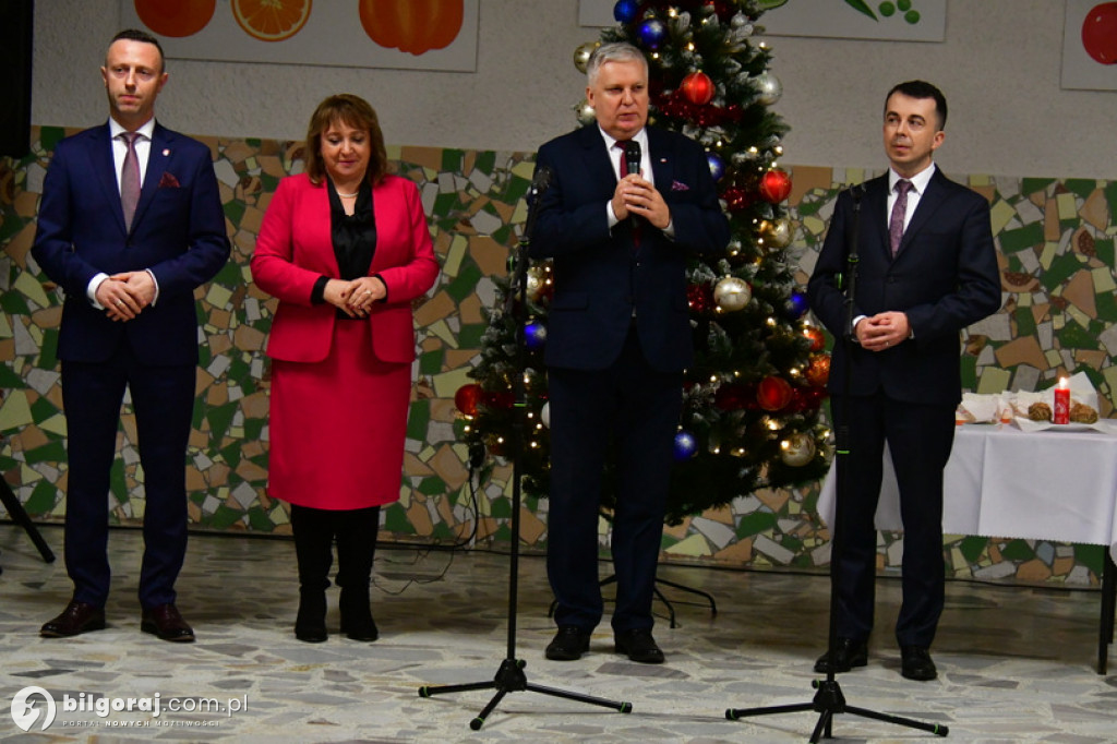 Spotkanie opłatkowe członków i sympatyków PiS w Biłgoraju