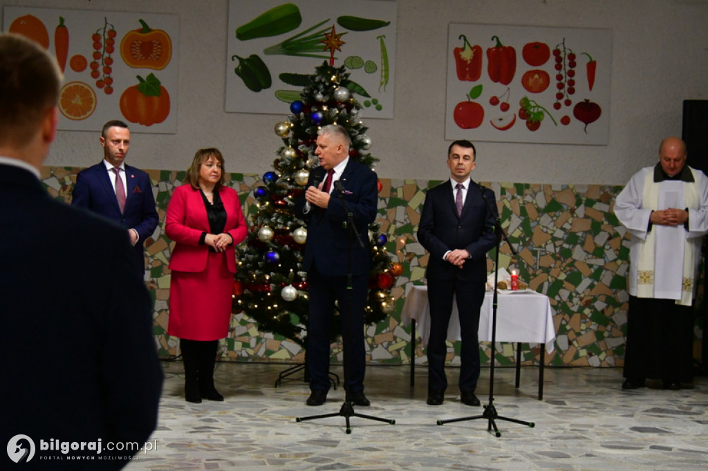 Spotkanie opłatkowe członków i sympatyków PiS w Biłgoraju