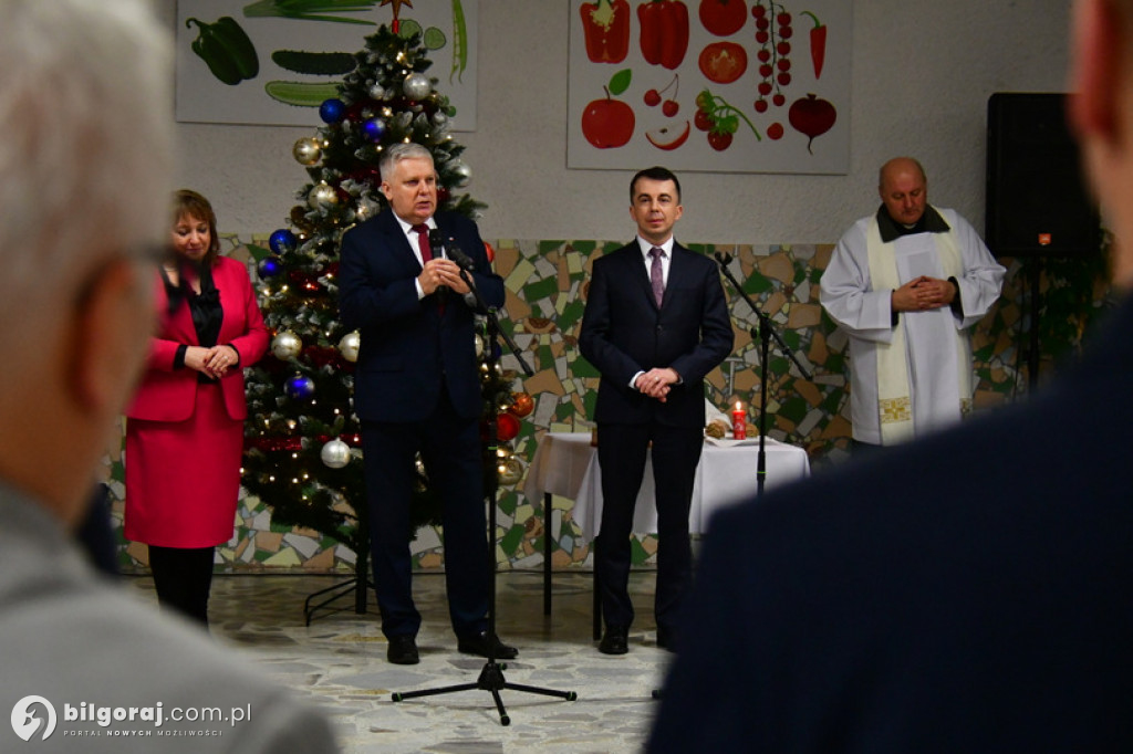Spotkanie opłatkowe członków i sympatyków PiS w Biłgoraju