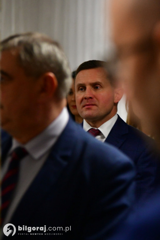 Spotkanie opłatkowe członków i sympatyków PiS w Biłgoraju