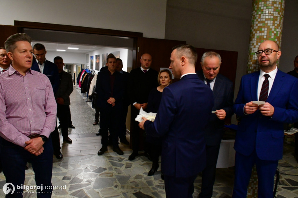 Spotkanie opłatkowe członków i sympatyków PiS w Biłgoraju