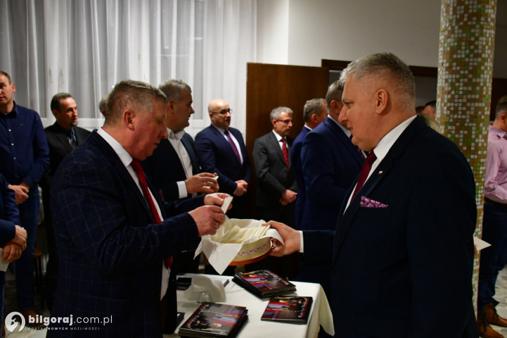 Spotkanie opłatkowe członków i sympatyków PiS w Biłgoraju