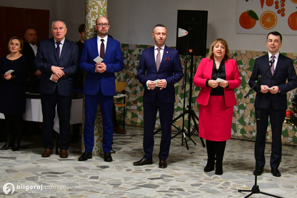 Spotkanie opłatkowe członków i sympatyków PiS w Biłgoraju