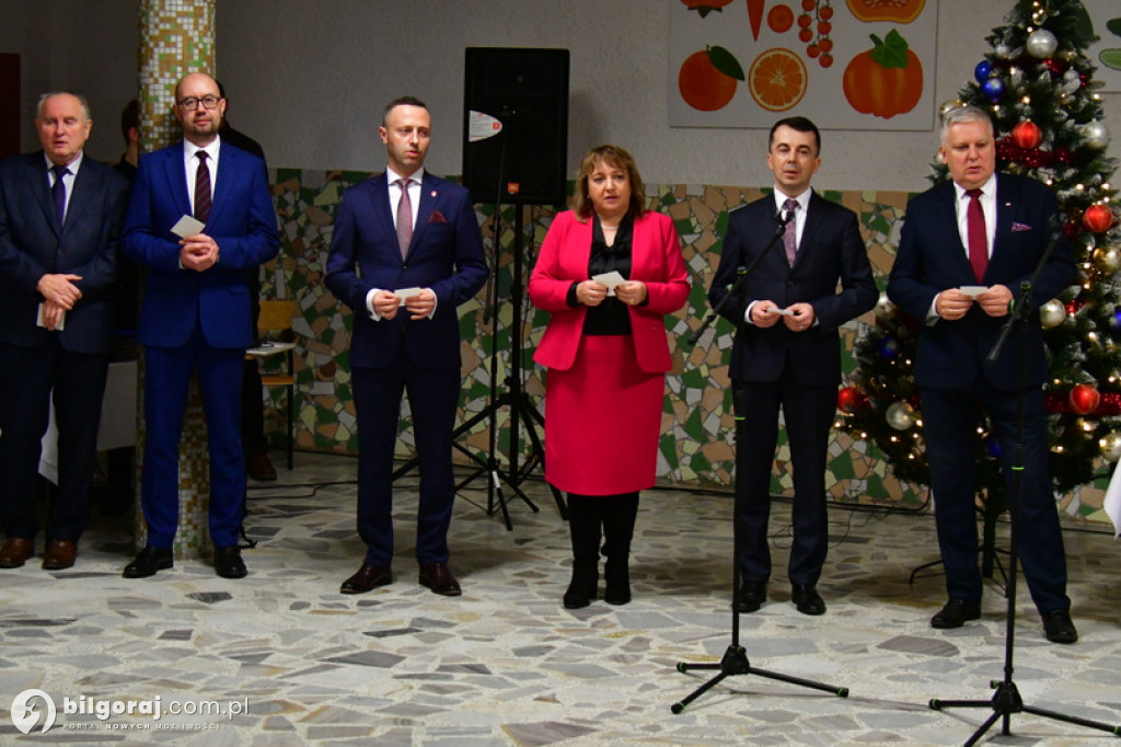 Spotkanie opłatkowe członków i sympatyków PiS w Biłgoraju