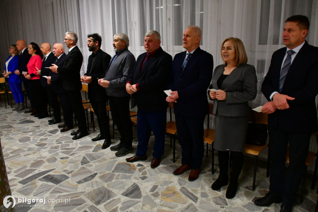 Spotkanie opłatkowe członków i sympatyków PiS w Biłgoraju