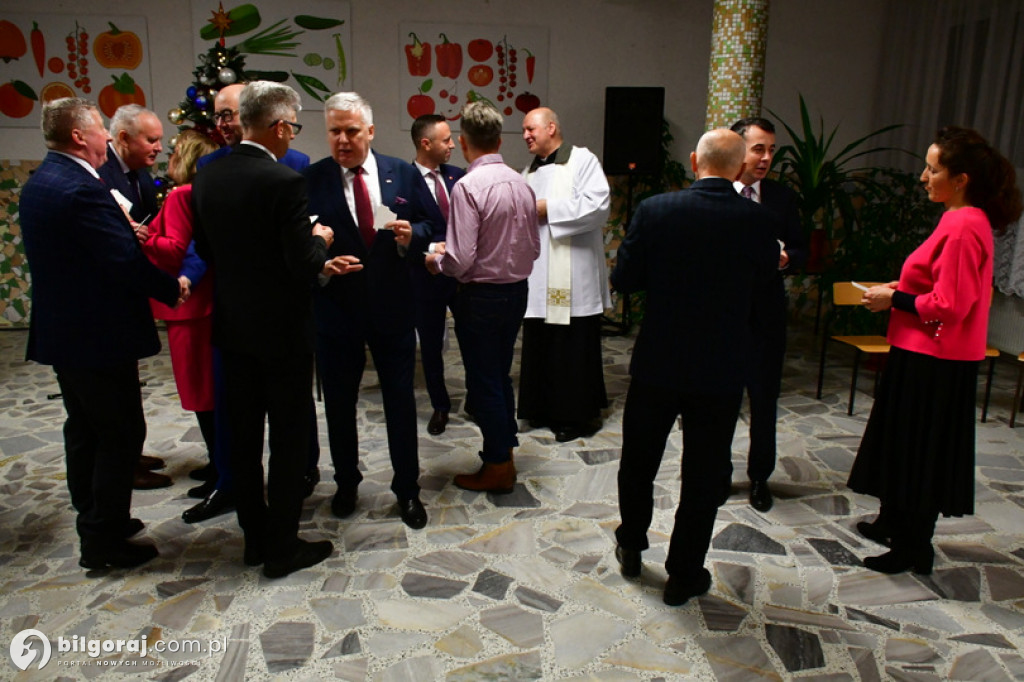 Spotkanie opłatkowe członków i sympatyków PiS w Biłgoraju