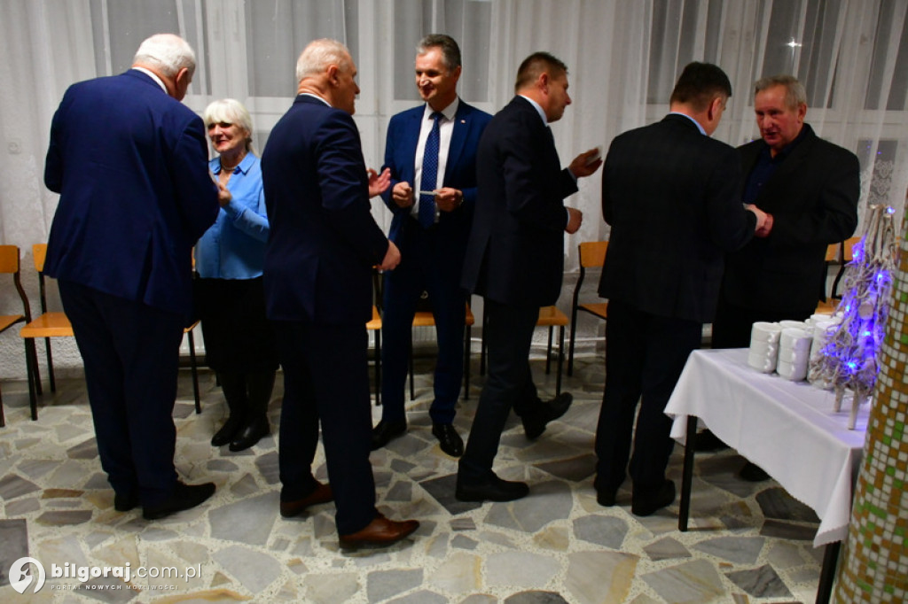 Spotkanie opłatkowe członków i sympatyków PiS w Biłgoraju