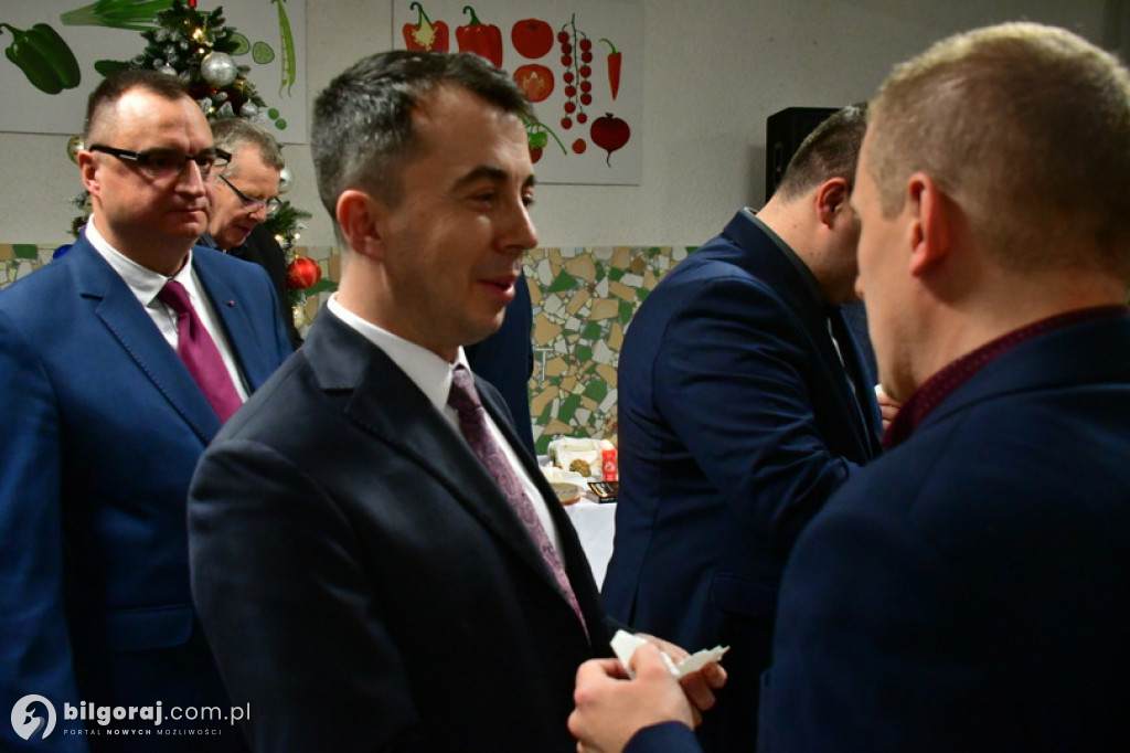 Spotkanie opłatkowe członków i sympatyków PiS w Biłgoraju
