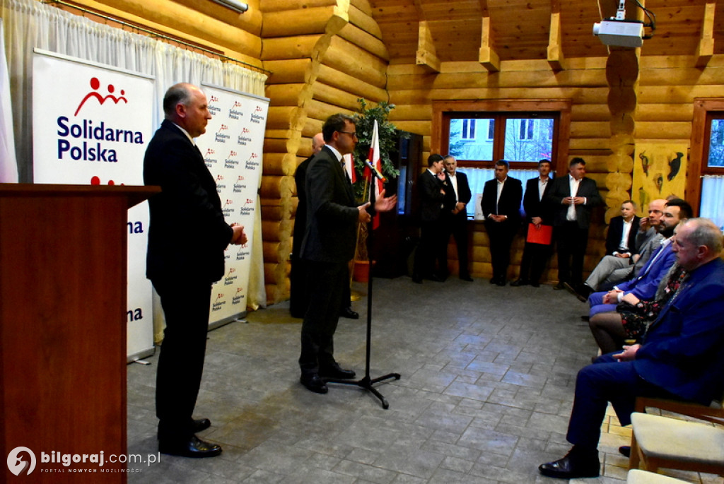 Opłatek Zjednoczonej Prawicy w Biłgoraju