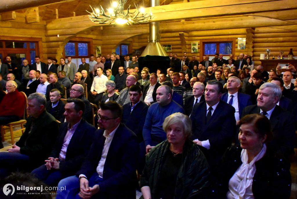 Opłatek Zjednoczonej Prawicy w Biłgoraju