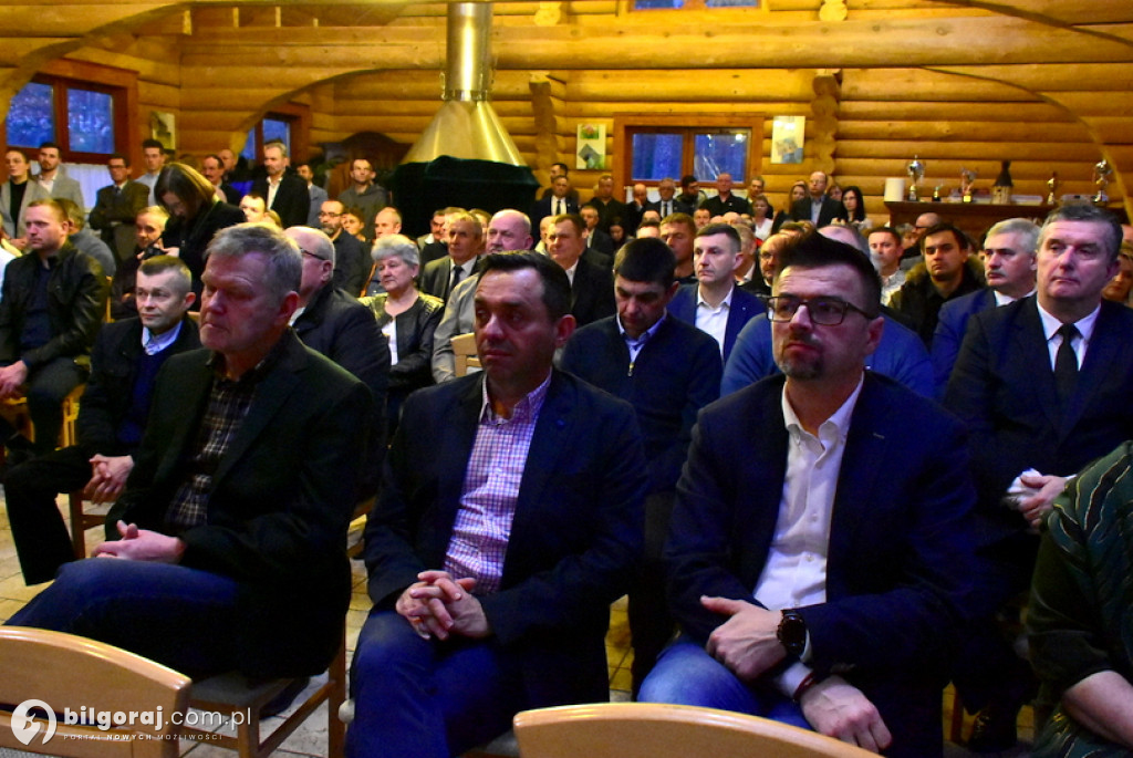Opłatek Zjednoczonej Prawicy w Biłgoraju
