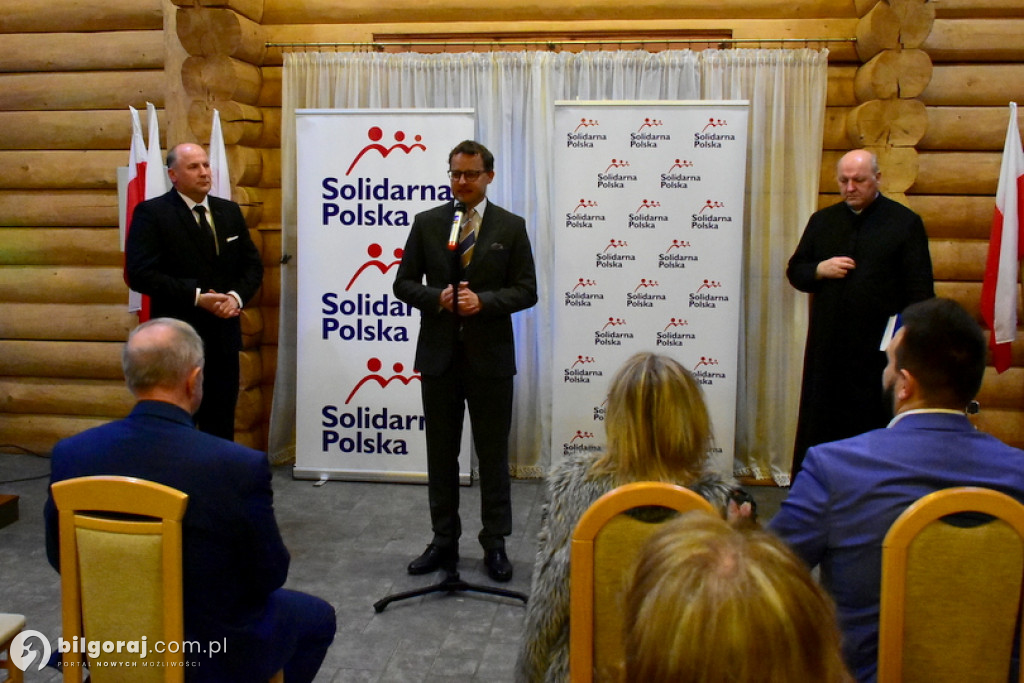 Opłatek Zjednoczonej Prawicy w Biłgoraju