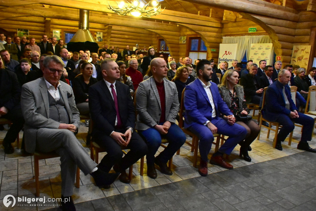 Opłatek Zjednoczonej Prawicy w Biłgoraju