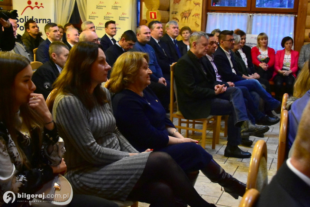 Opłatek Zjednoczonej Prawicy w Biłgoraju