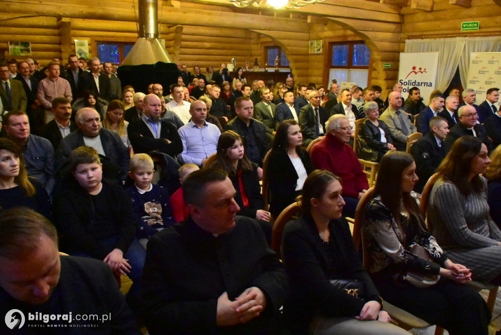 Opłatek Zjednoczonej Prawicy w Biłgoraju