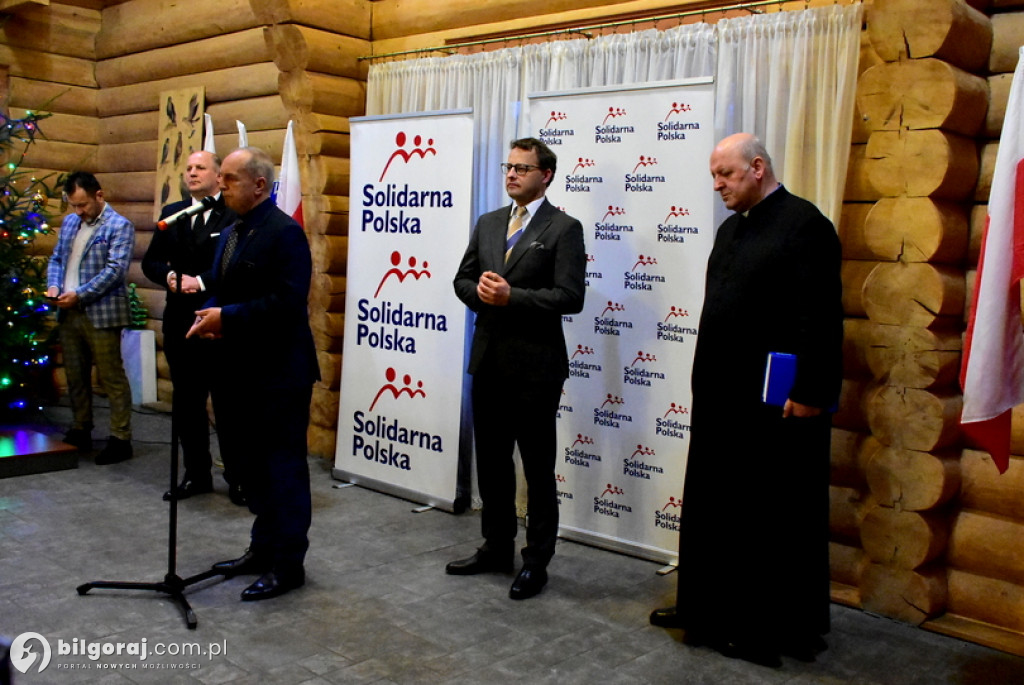 Opłatek Zjednoczonej Prawicy w Biłgoraju