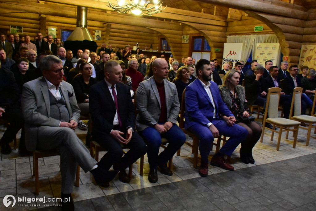 Opłatek Zjednoczonej Prawicy w Biłgoraju