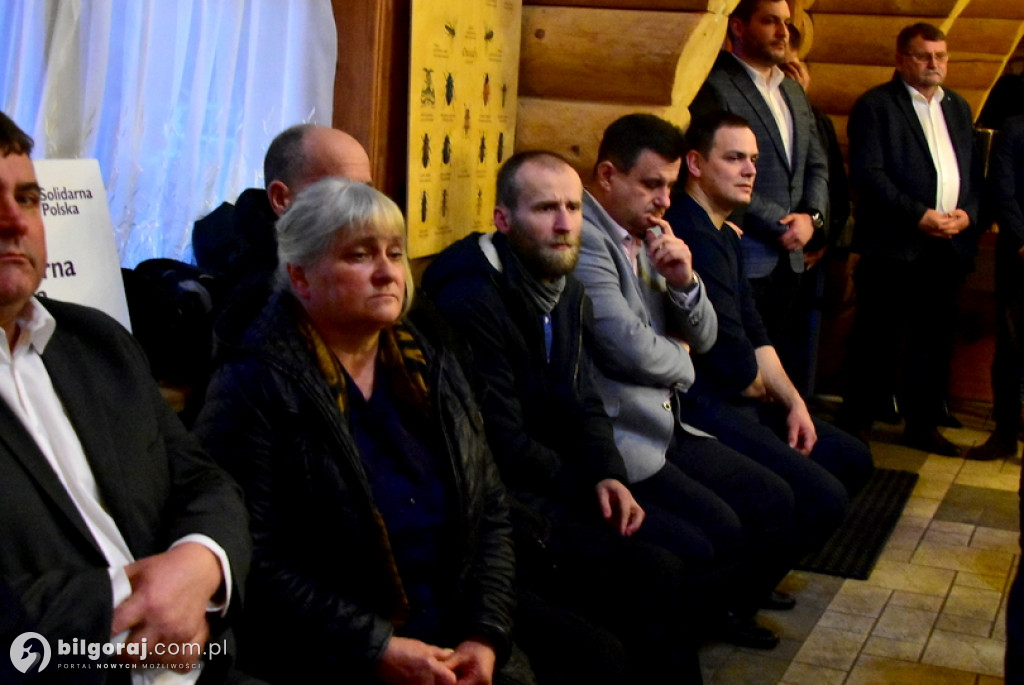 Opłatek Zjednoczonej Prawicy w Biłgoraju