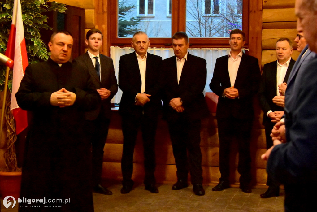 Opłatek Zjednoczonej Prawicy w Biłgoraju