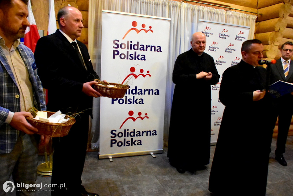 Opłatek Zjednoczonej Prawicy w Biłgoraju