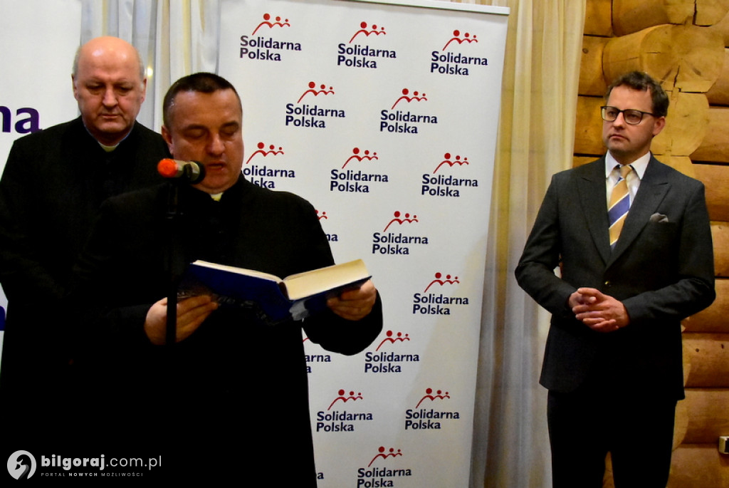 Opłatek Zjednoczonej Prawicy w Biłgoraju
