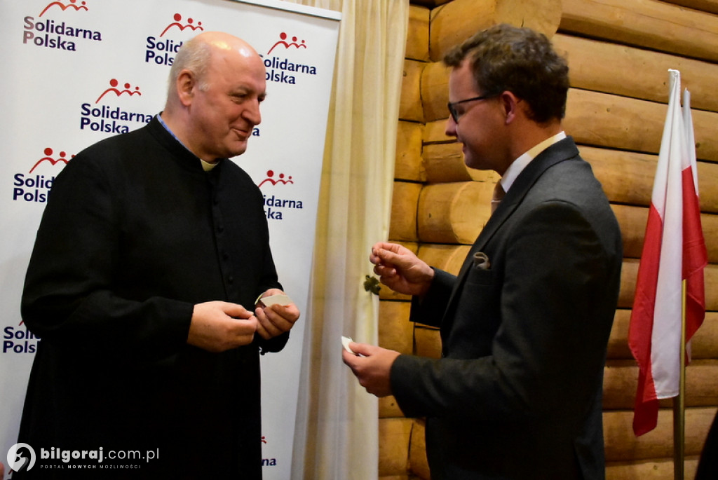 Opłatek Zjednoczonej Prawicy w Biłgoraju