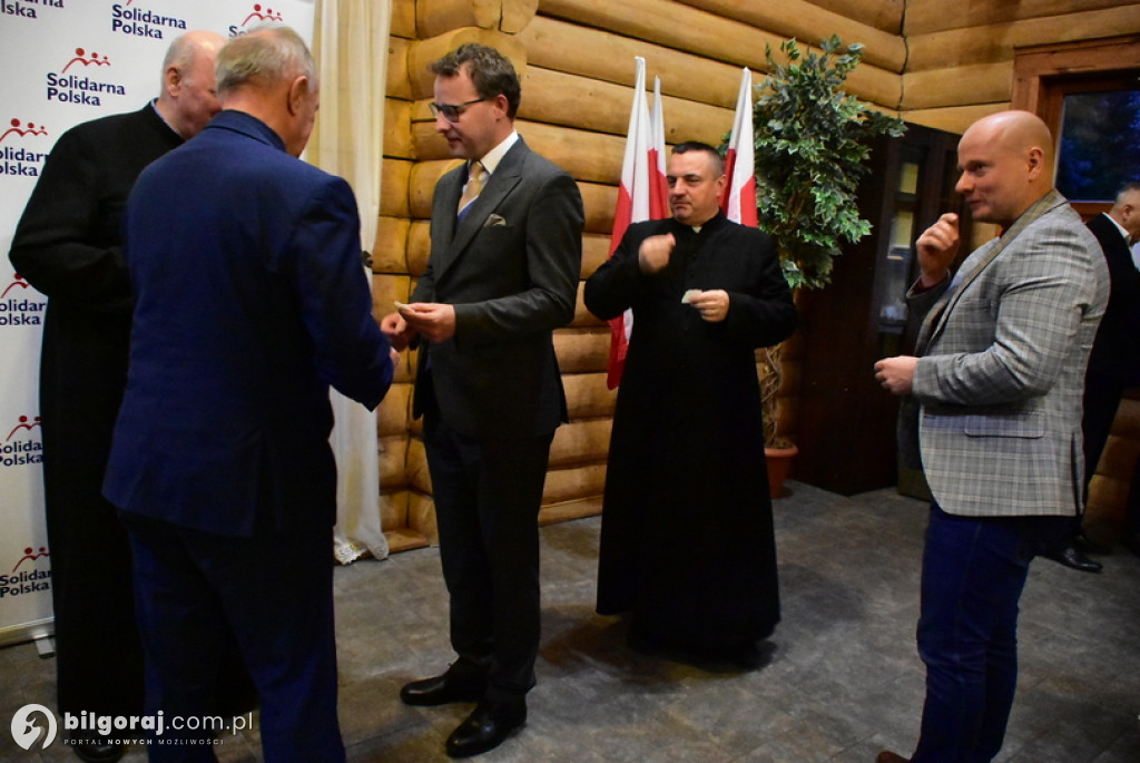 Opłatek Zjednoczonej Prawicy w Biłgoraju