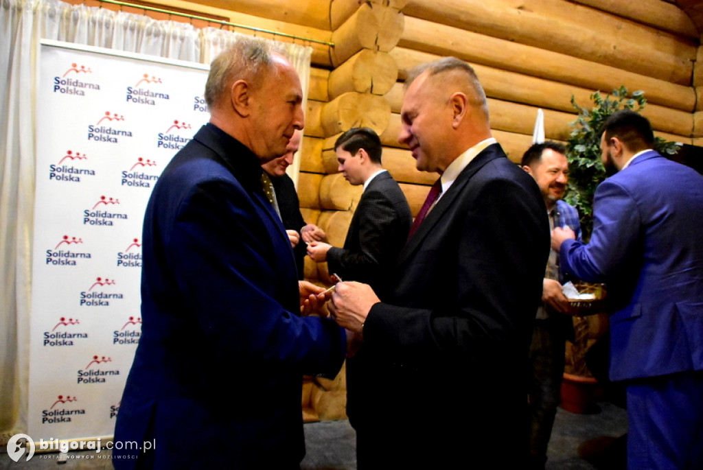 Opłatek Zjednoczonej Prawicy w Biłgoraju