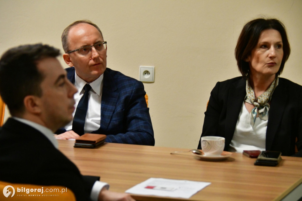 Biłgoraj. Spotkanie z przedstawicielami BGK