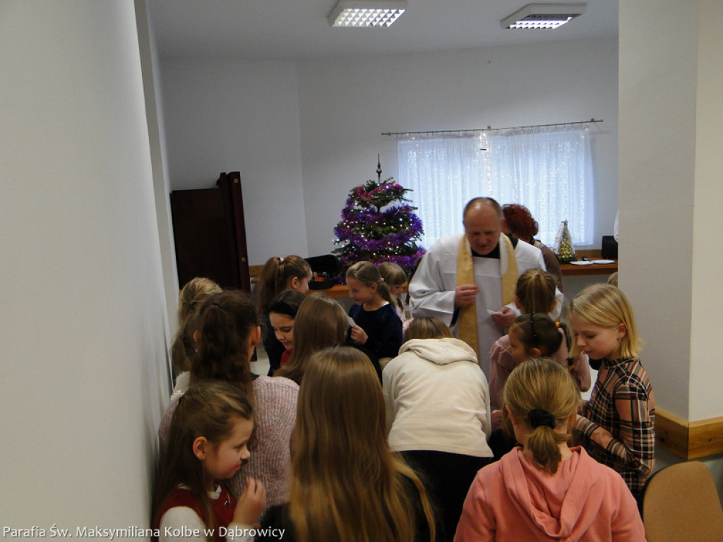 Spotkanie opłatkowe w Dąbrowicy