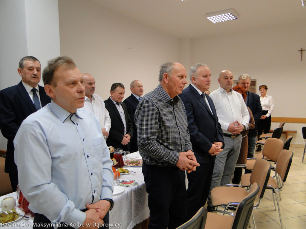 Spotkanie opłatkowe w Dąbrowicy