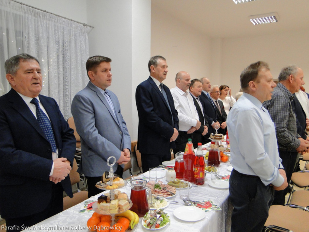 Spotkanie opłatkowe w Dąbrowicy