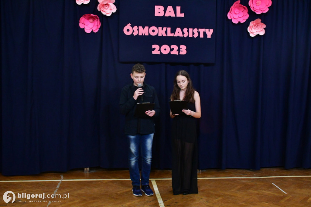 Bal ósmoklasisty w Szkole Podstawowej Nr 1 w Biłgoraju - 2023